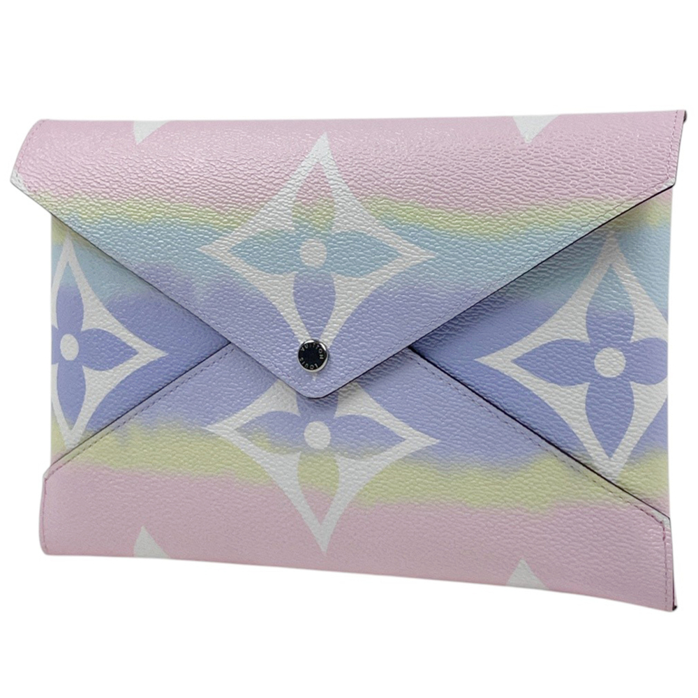 Louis Vuitton Pochette Kirigami Accessory Pouch LV Escale Monogram Giant Pink...